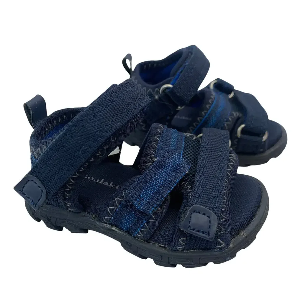 Koala Kids Toddler Boys Sz 3 Adjustable Hook Loop Straps Sandals Water Shoes